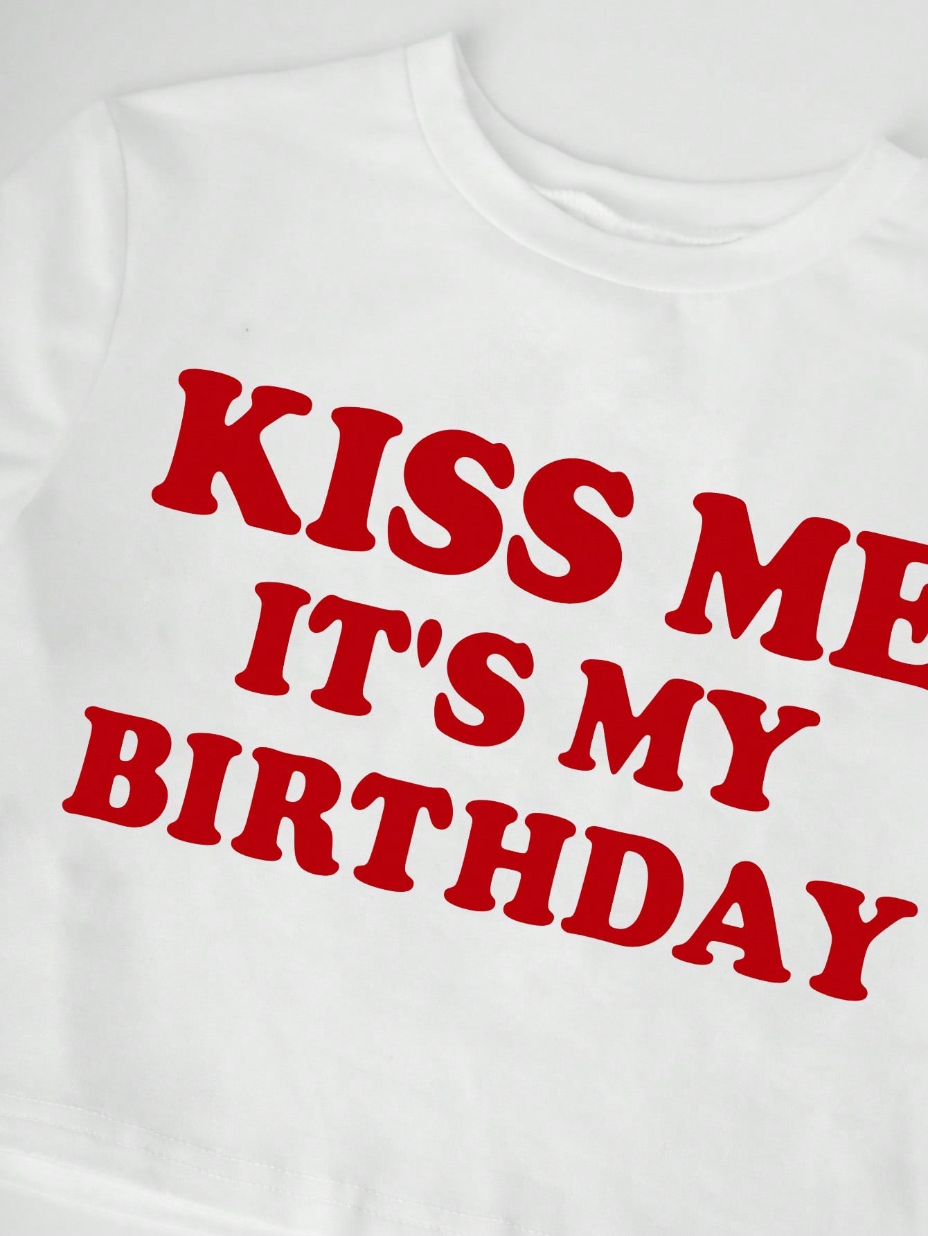 Kiss Me It's My Birthday T-shirt